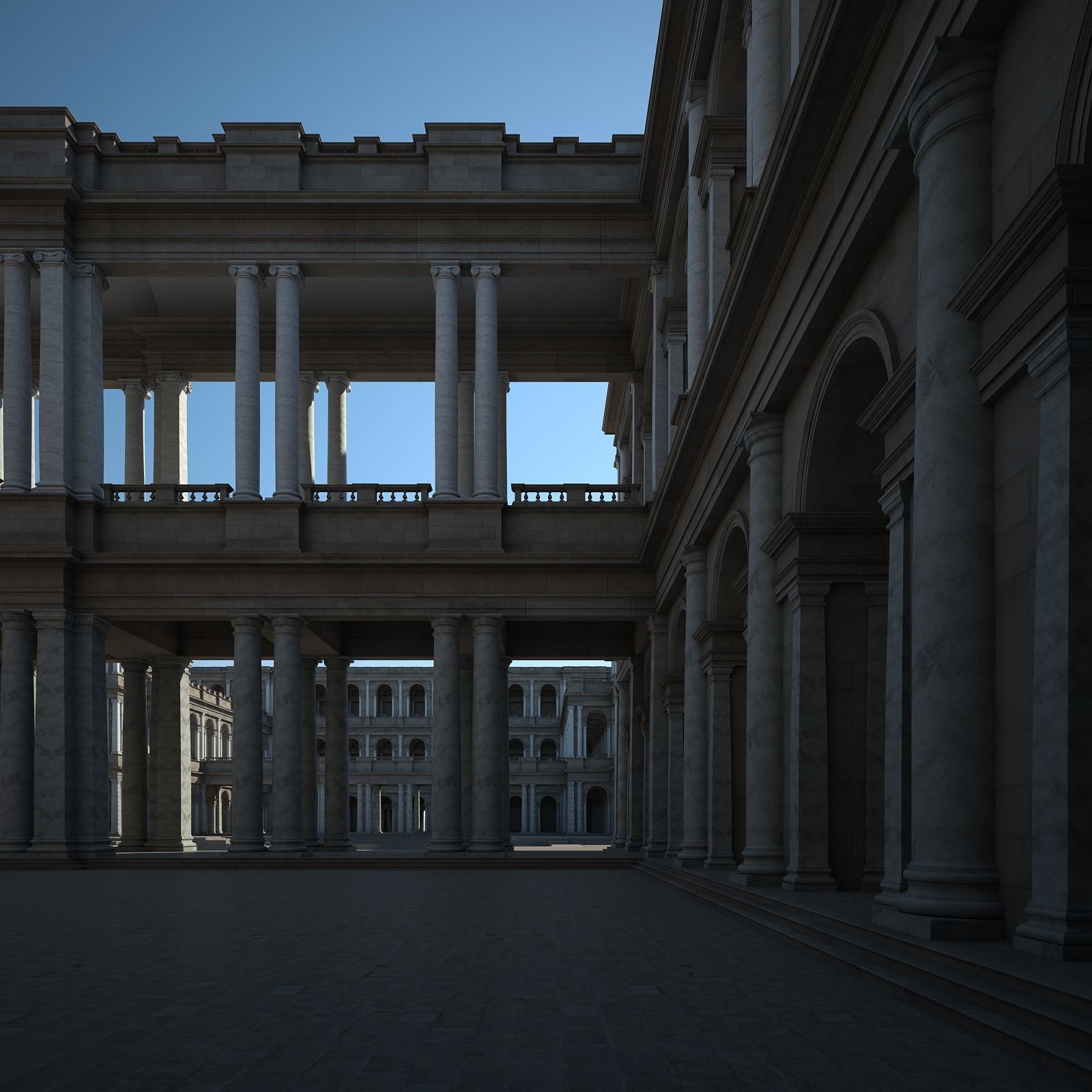 Ancient Roman Forum 3D model_27