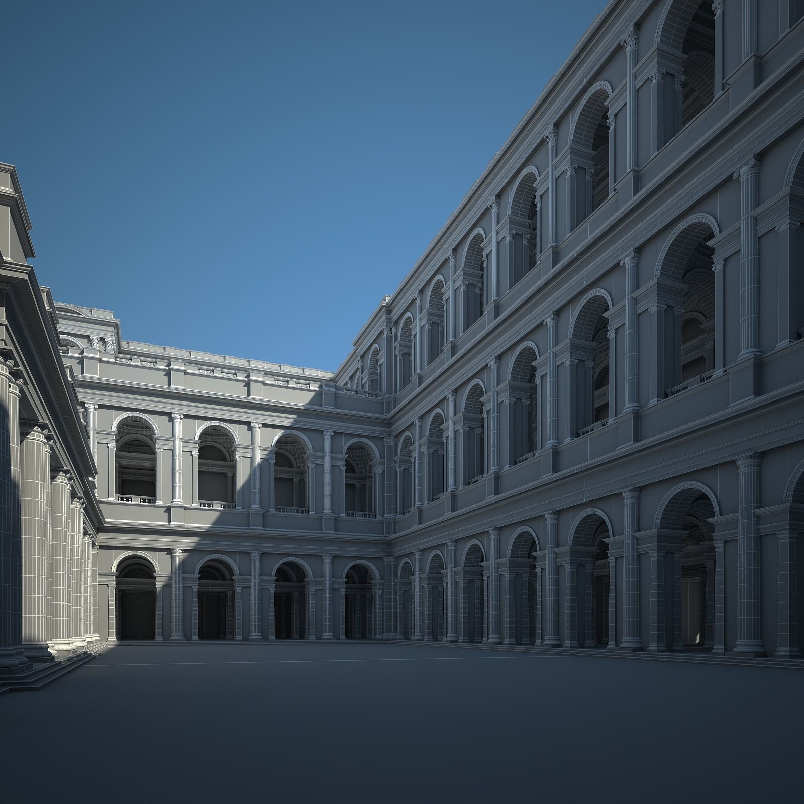 Ancient Roman Forum 3D model_78