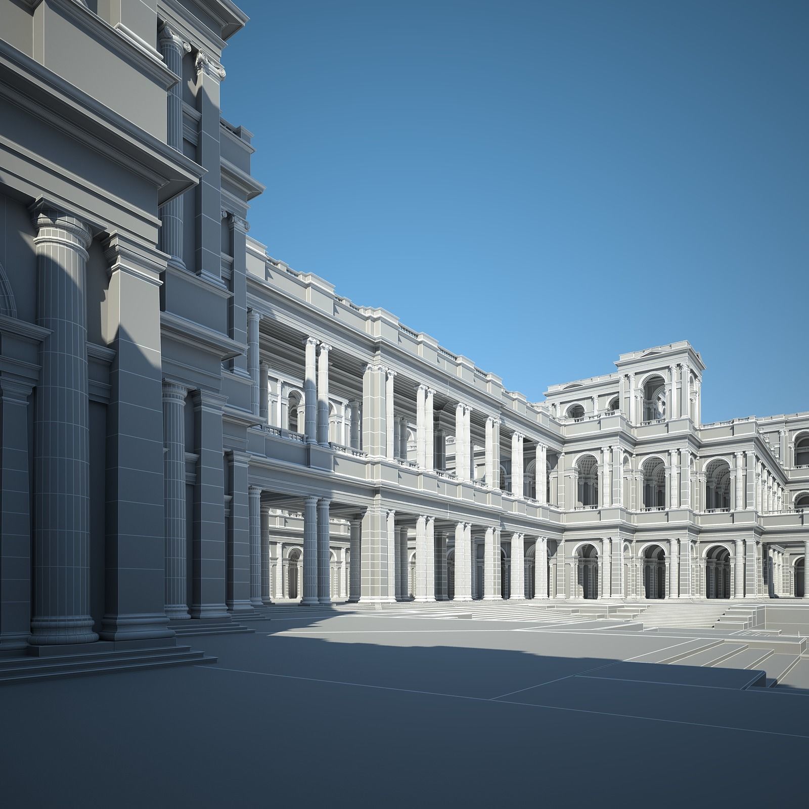 Ancient Roman Forum 3D model_77