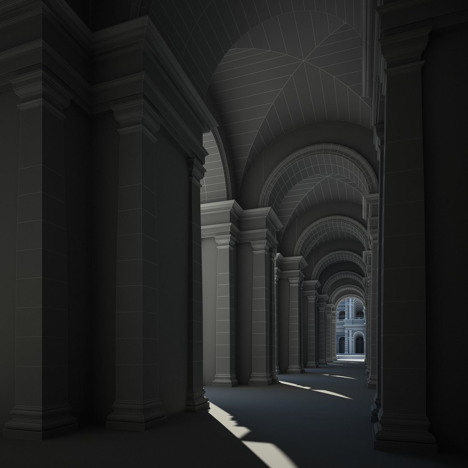 Ancient Roman Forum 3D model_63