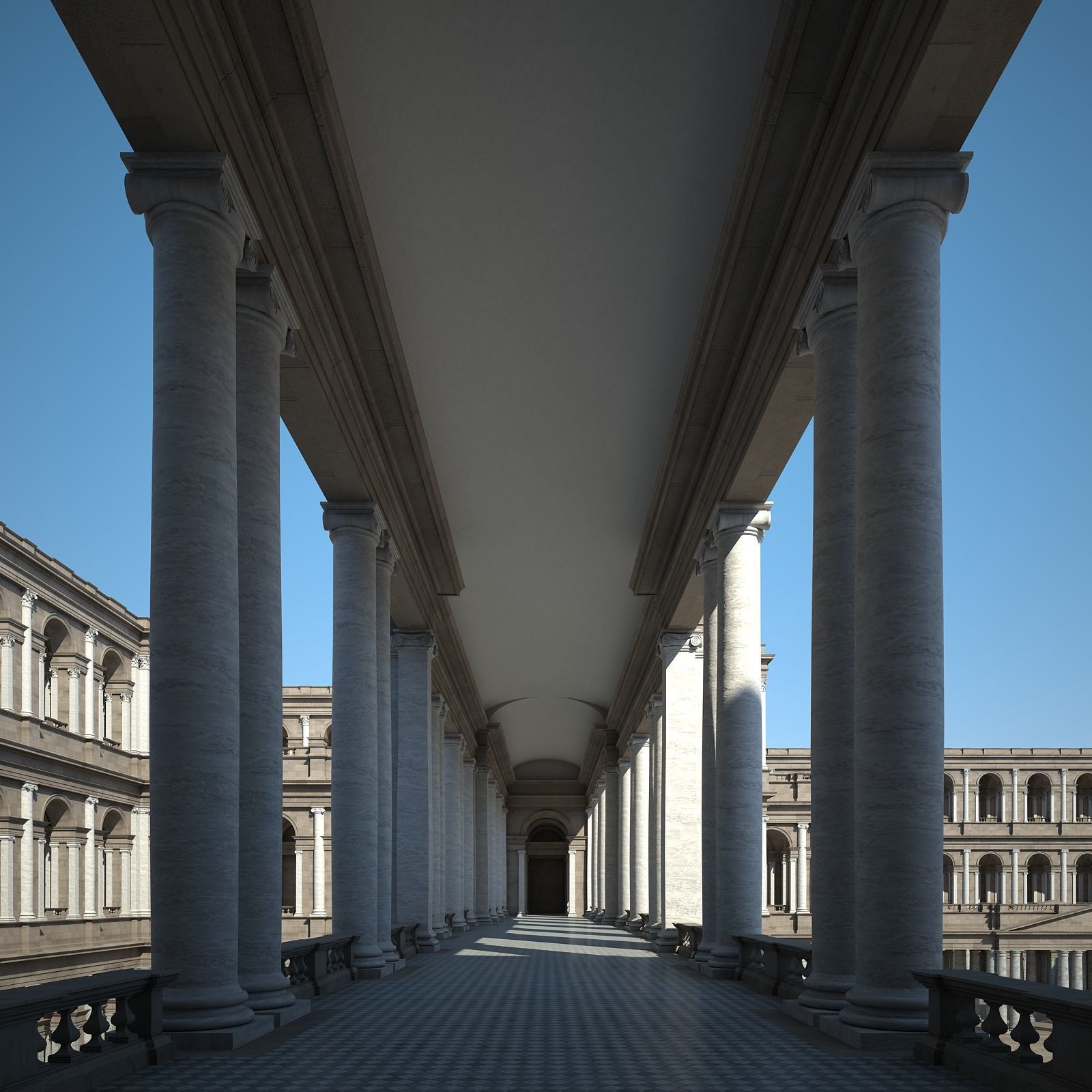 Ancient Roman Forum 3D model_39