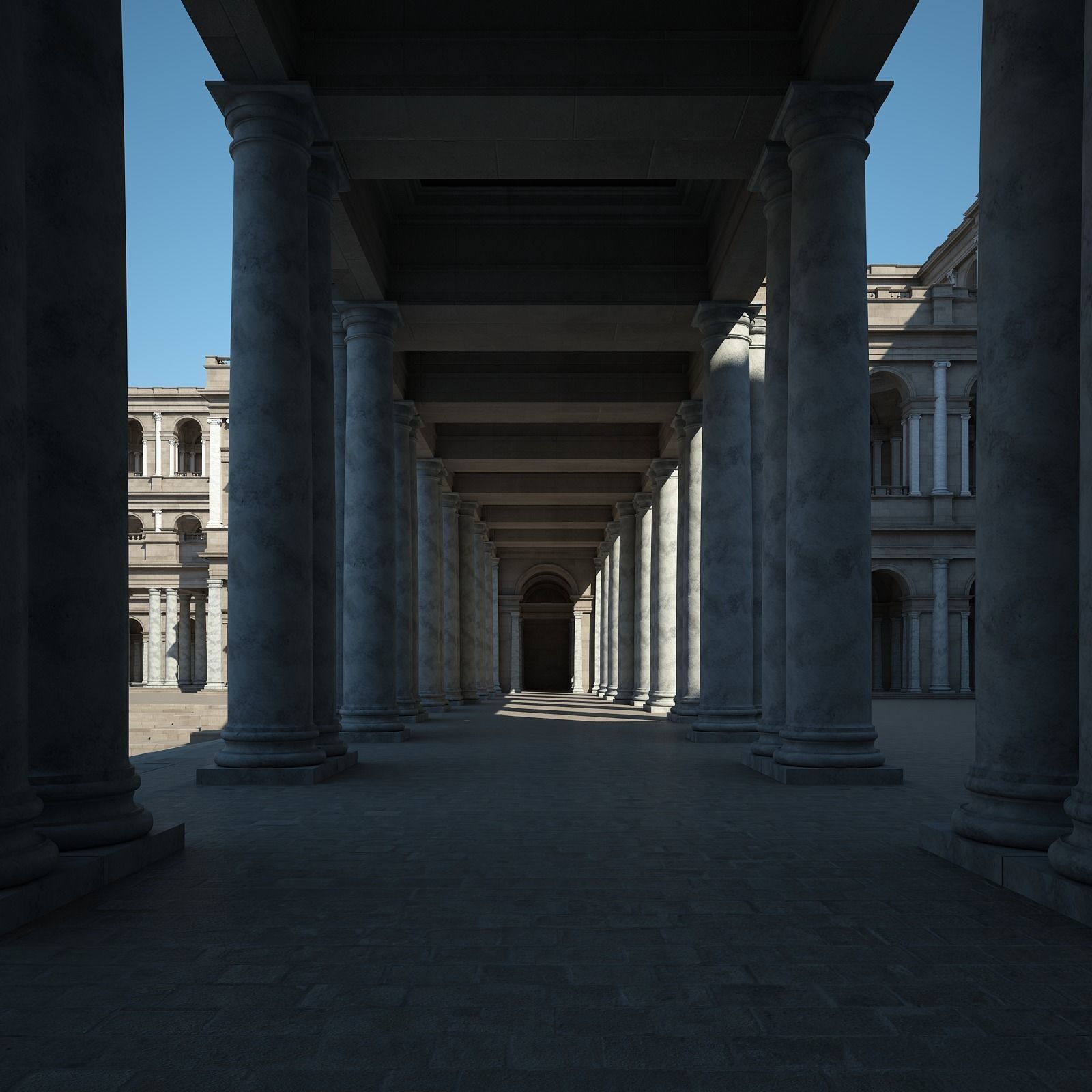 Ancient Roman Forum 3D model_10