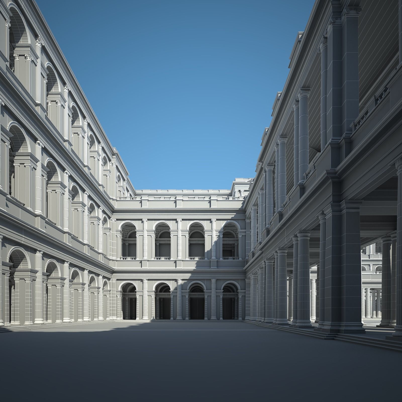Ancient Roman Forum 3D model_71