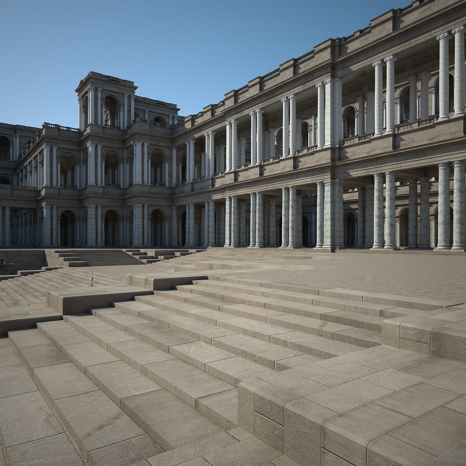 Ancient Roman Forum 3D model_22