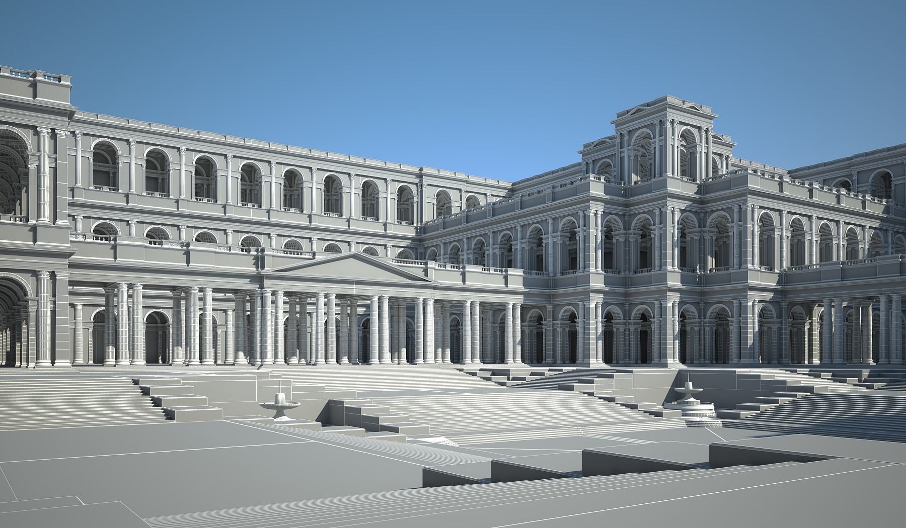 Ancient Roman Forum 3D model_61