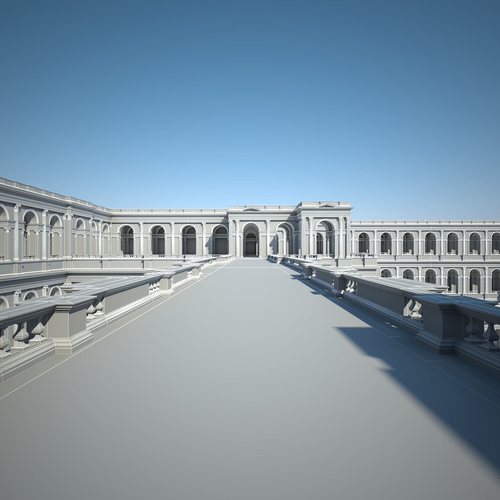 Ancient Roman Forum 3D model_103