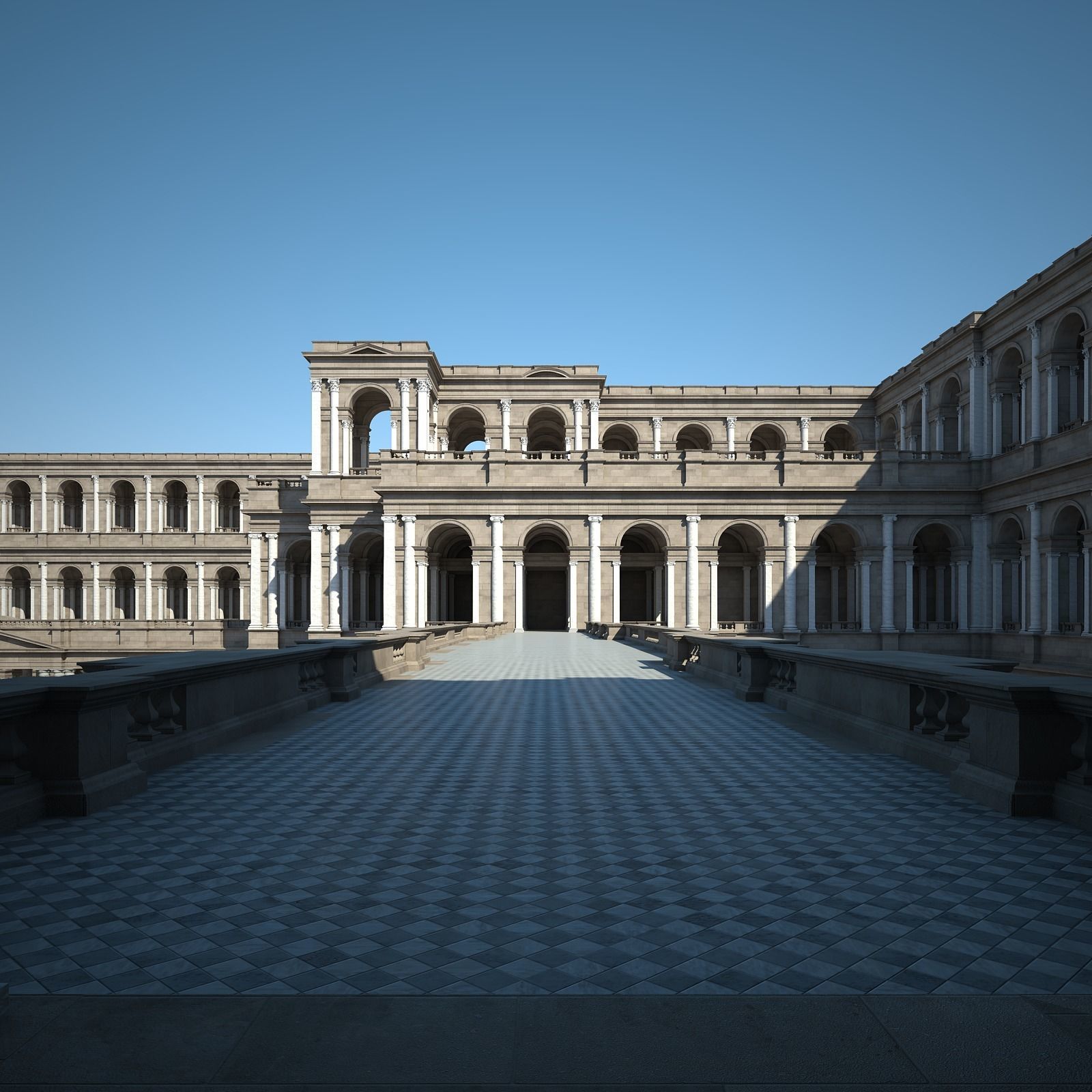 Ancient Roman Forum 3D model_41