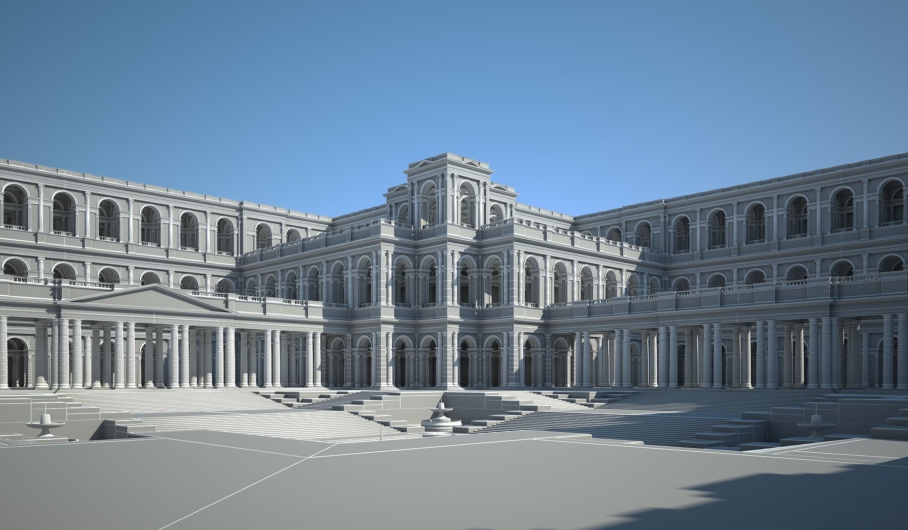 Ancient Roman Forum 3D model_67