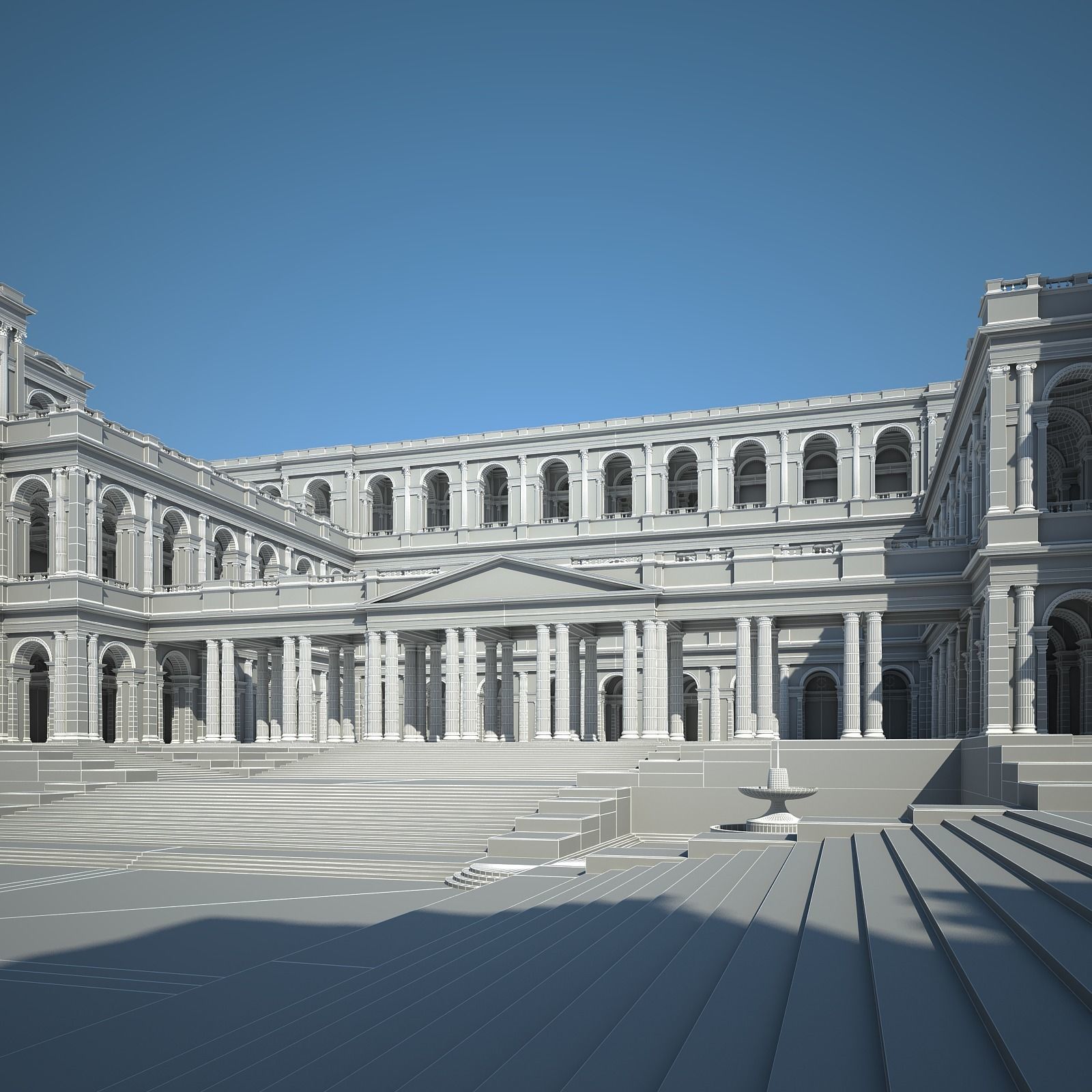Ancient Roman Forum 3D model_64