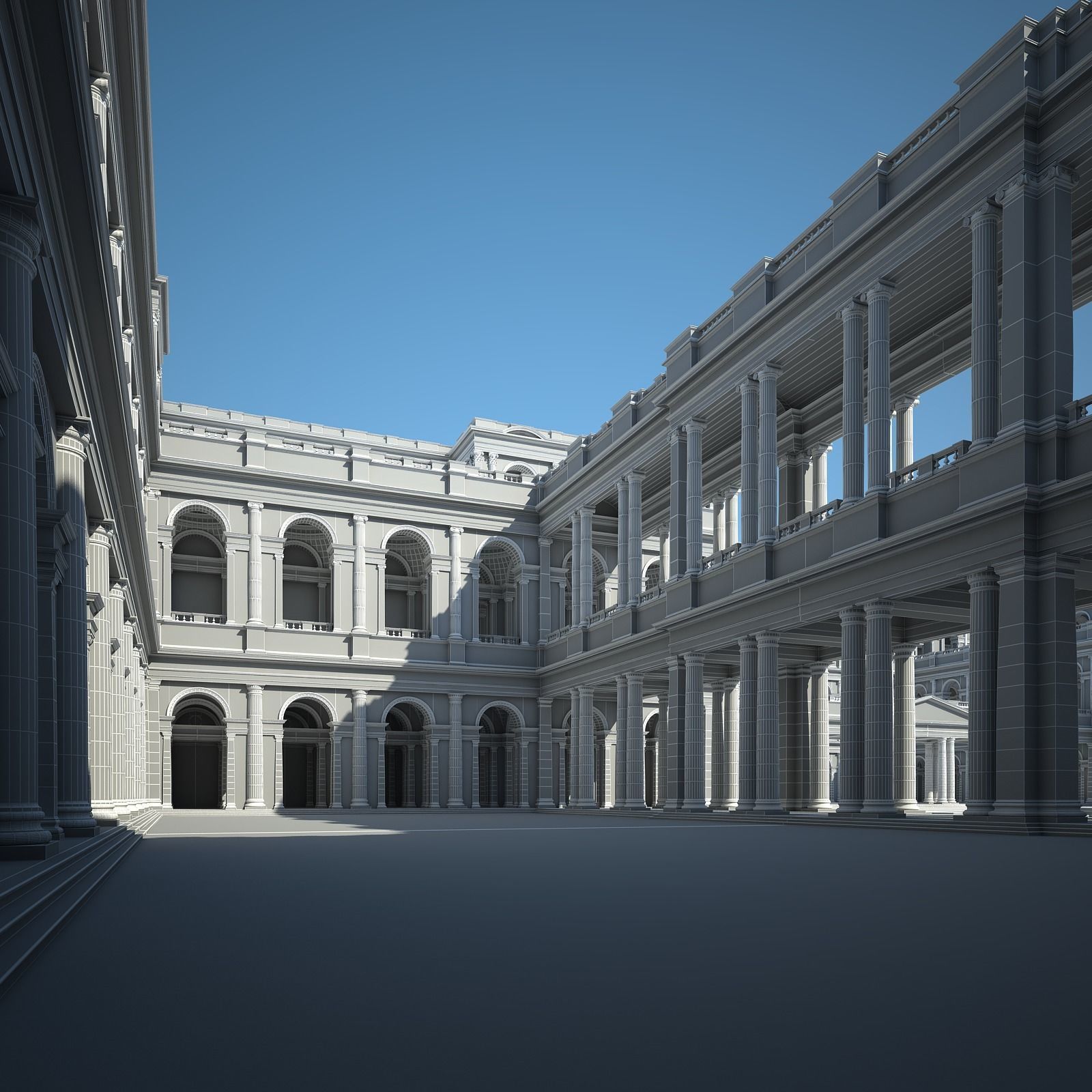 Ancient Roman Forum 3D model_73