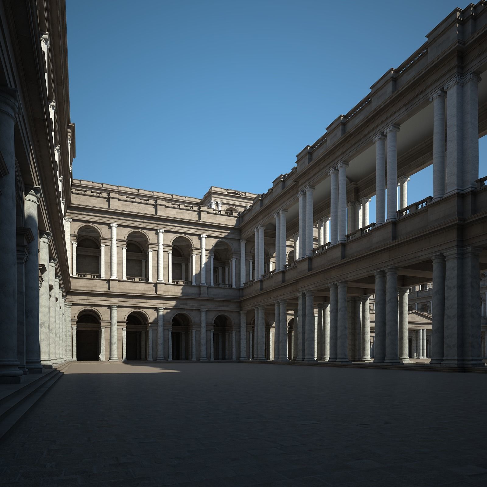 Ancient Roman Forum 3D model_26