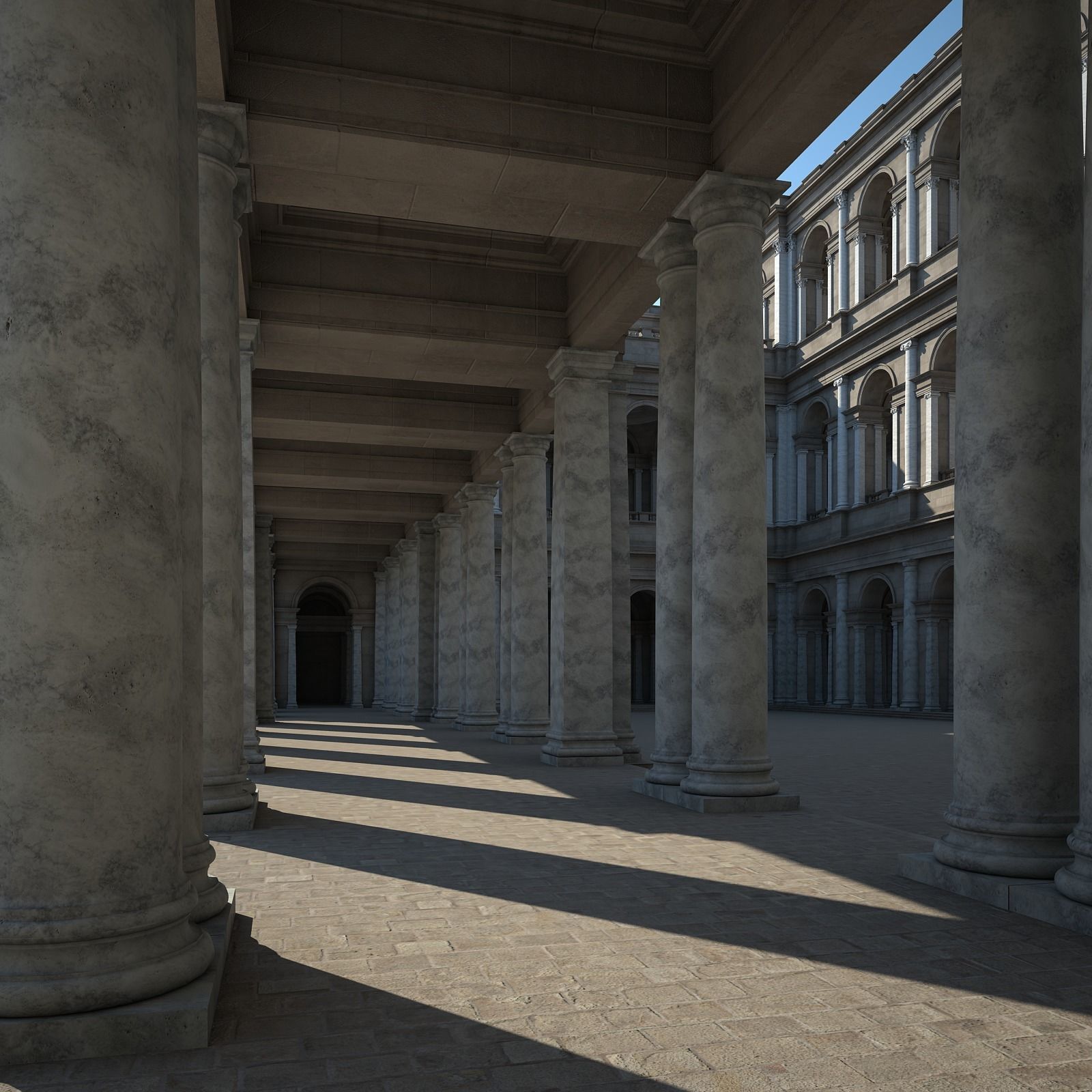 Ancient Roman Forum 3D model_25