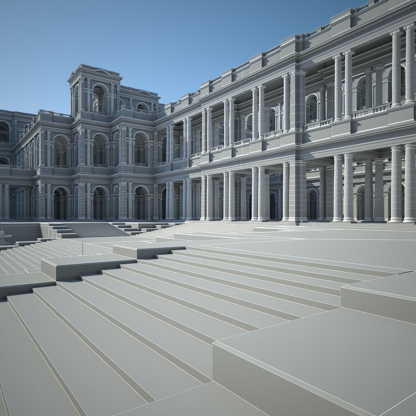 Ancient Roman Forum 3D model_68