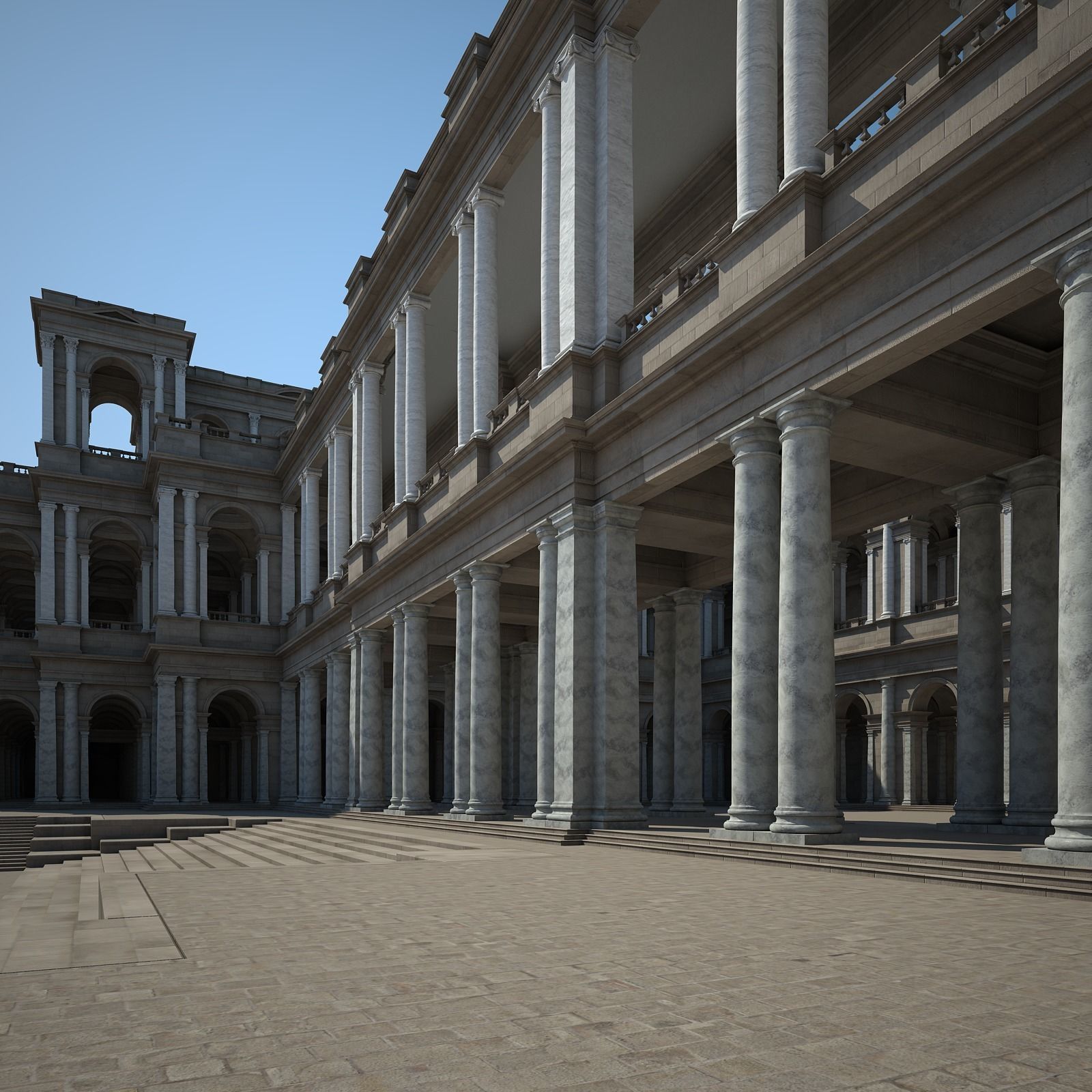 Ancient Roman Forum 3D model_23