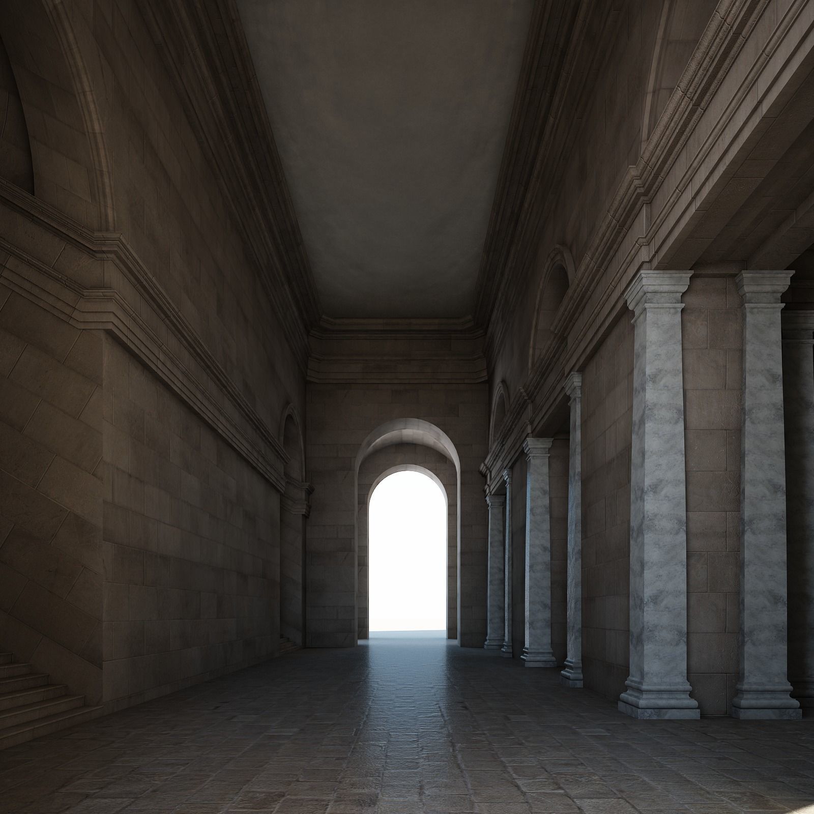 Ancient Roman Forum 3D model_31