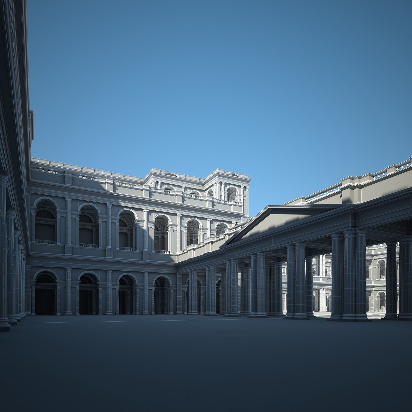 Ancient Roman Forum 3D model_76