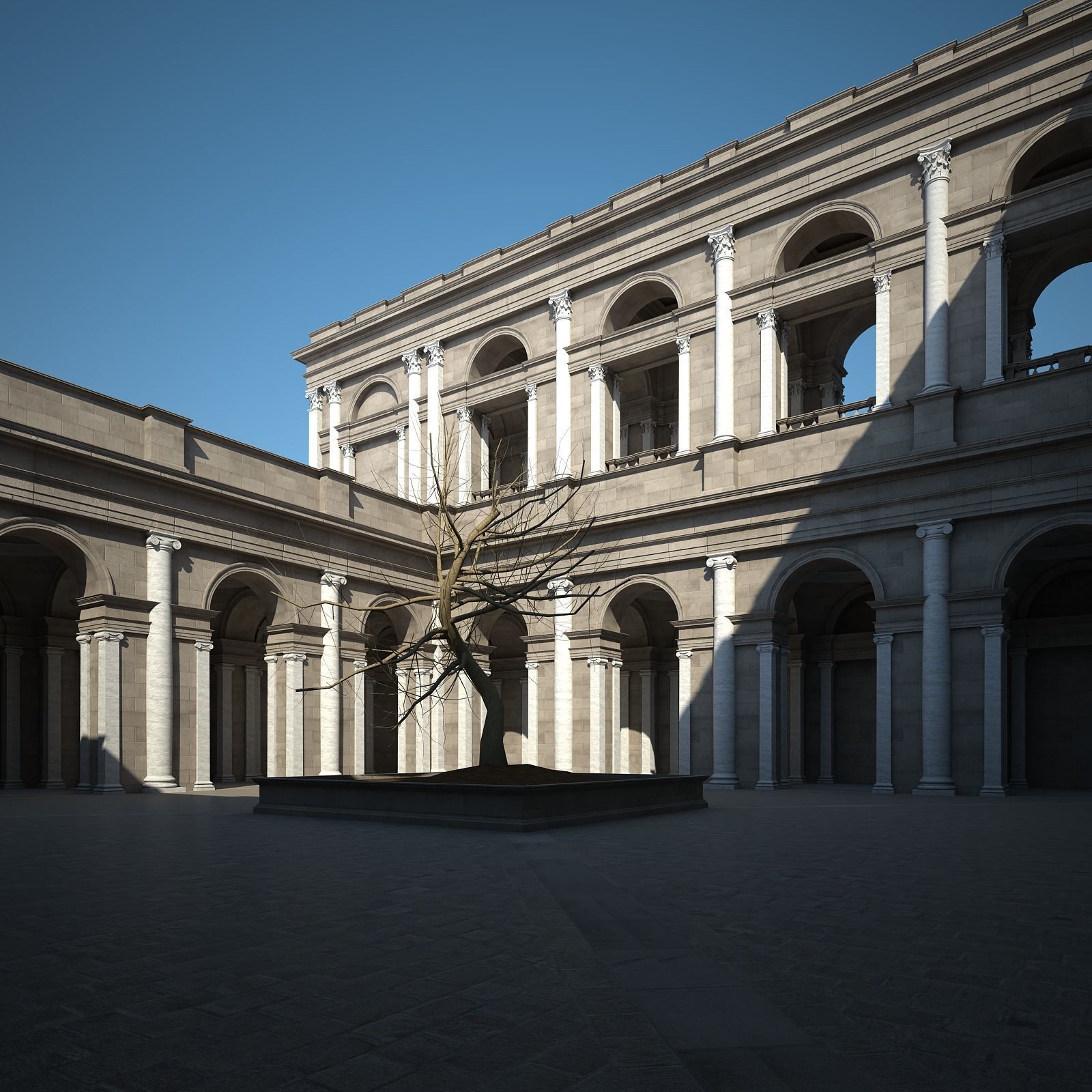 Ancient Roman Forum 3D model_36
