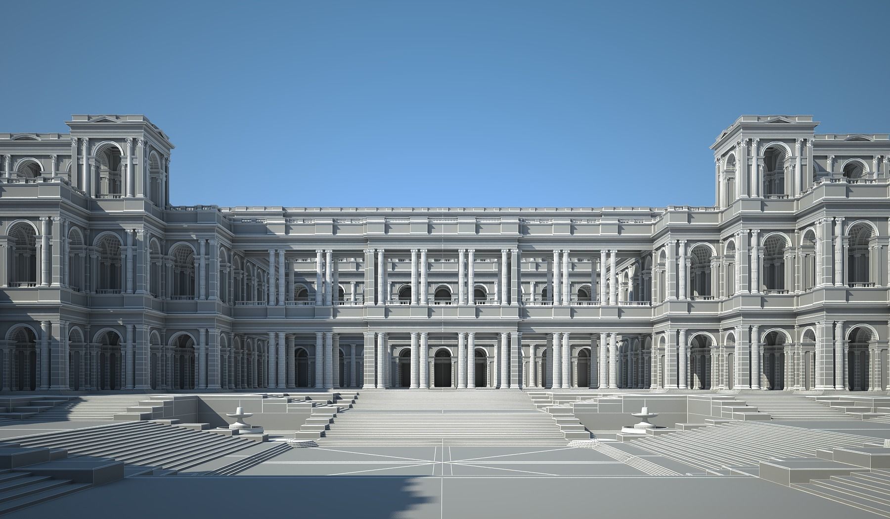 Ancient Roman Forum 3D model_60