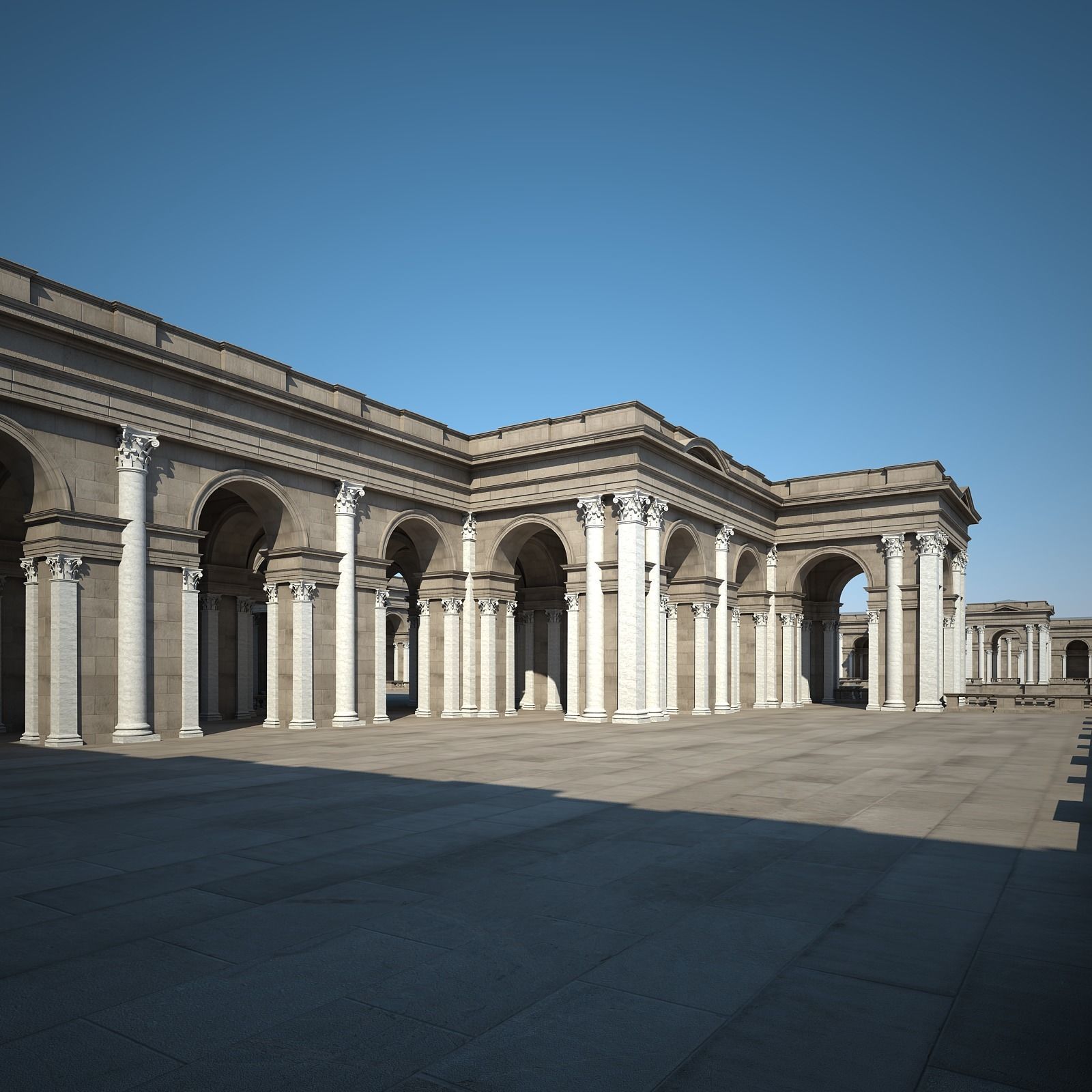 Ancient Roman Forum 3D model_51