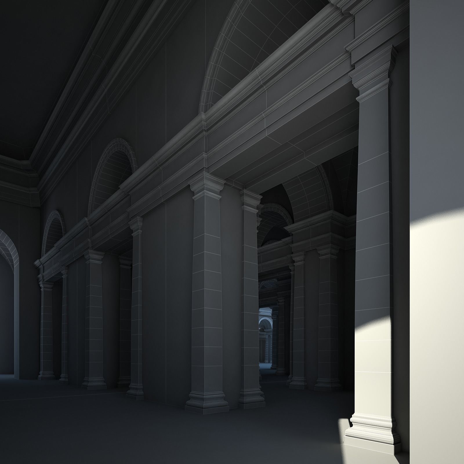 Ancient Roman Forum 3D model_80