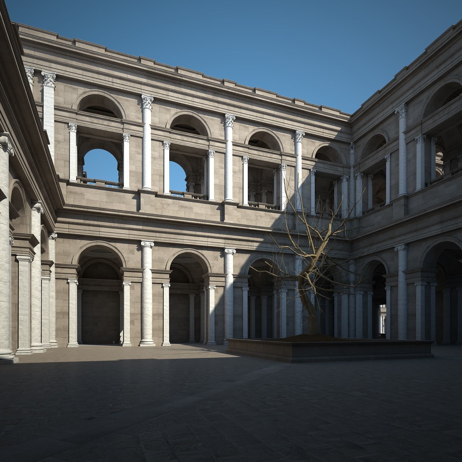 Ancient Roman Forum 3D model_37