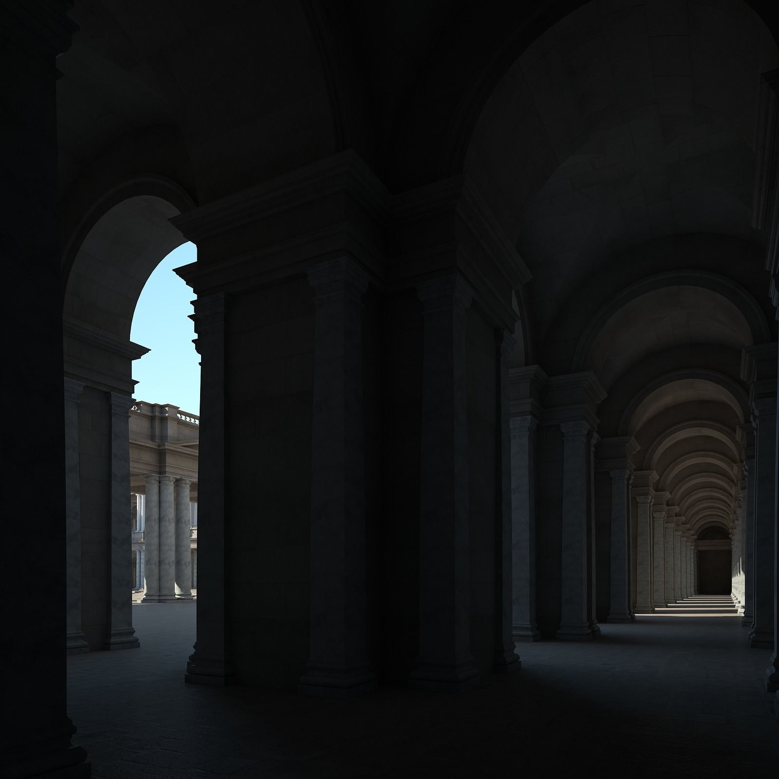 Ancient Roman Forum 3D model_20