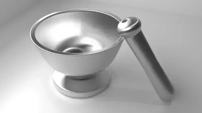 Metal Mortar and Pestle 5
