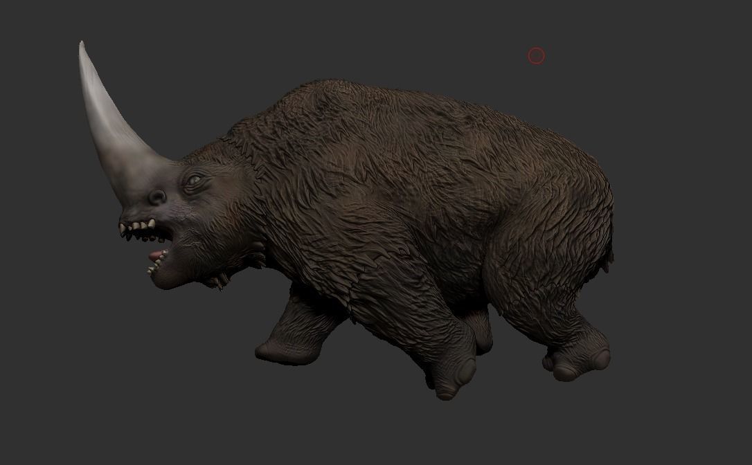 mudhorn triceratops 3D print model_1