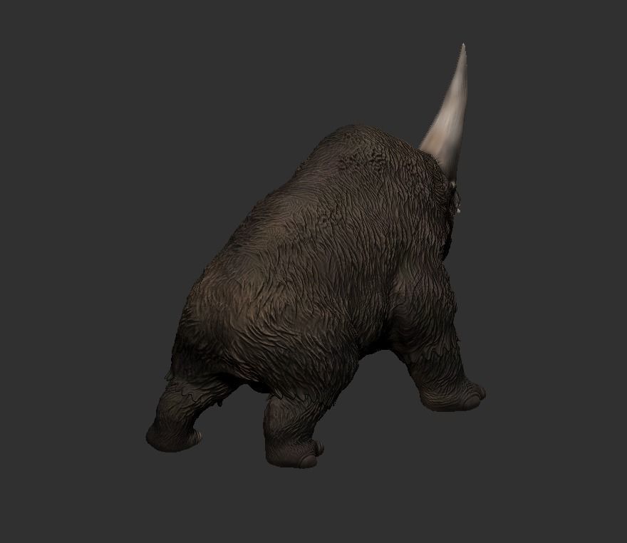 mudhorn triceratops 3D print model_8
