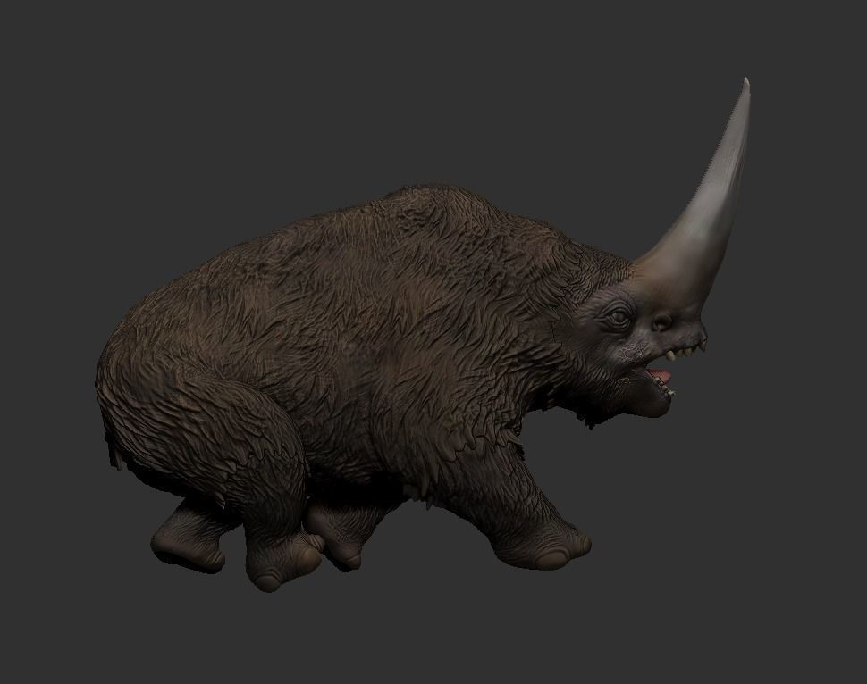 mudhorn triceratops 3D print model_3