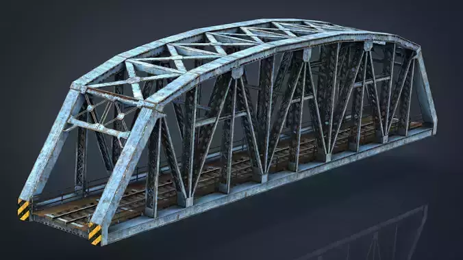 TRAIN BRIDGE 3D model