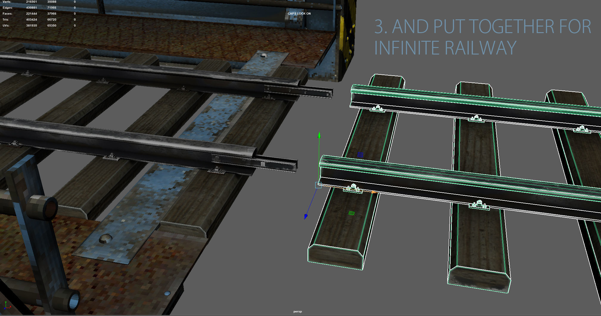 TRAIN BRIDGE 3D model_11