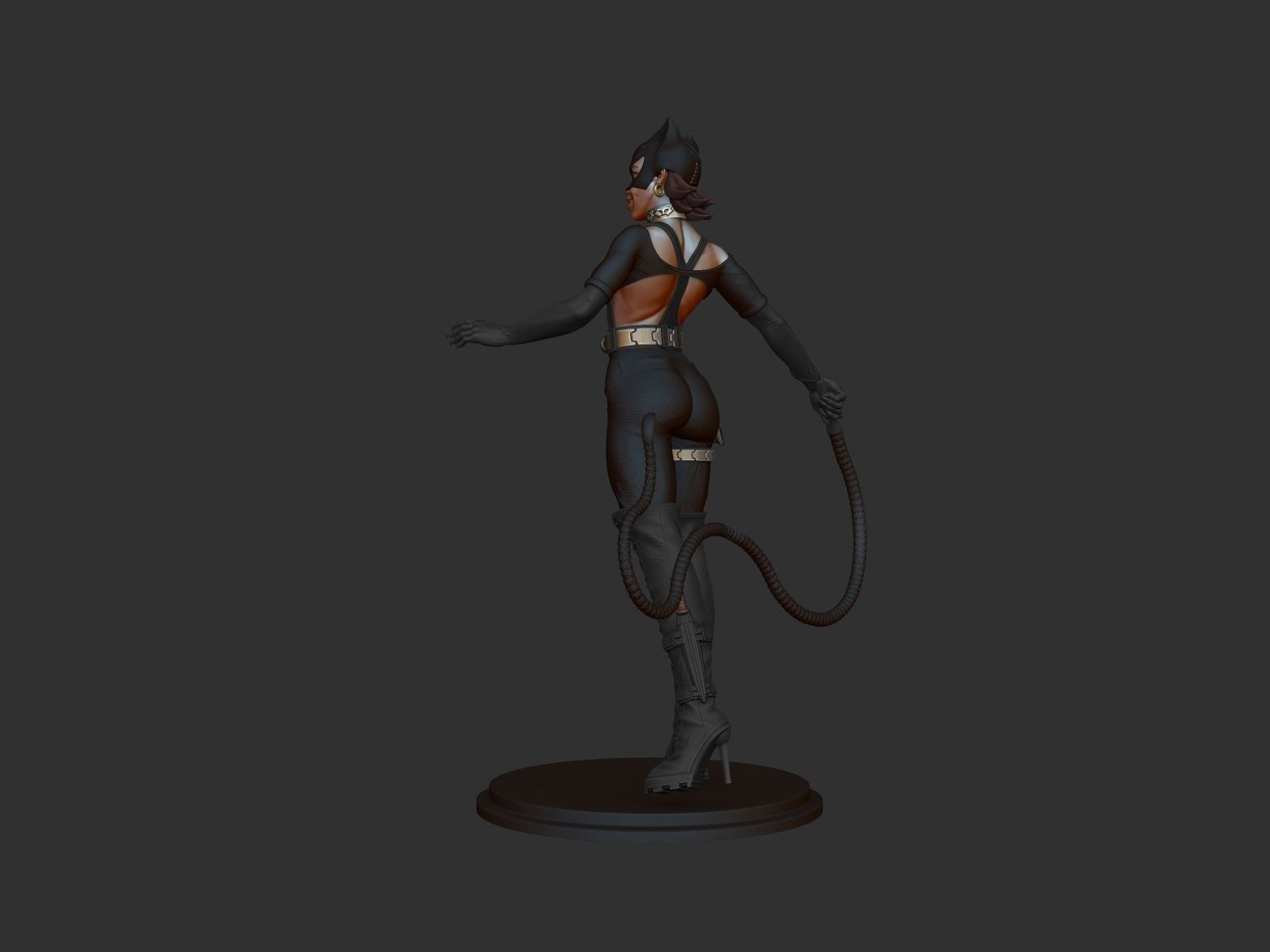 Catwoman 3D model 3D printable | CGTrader