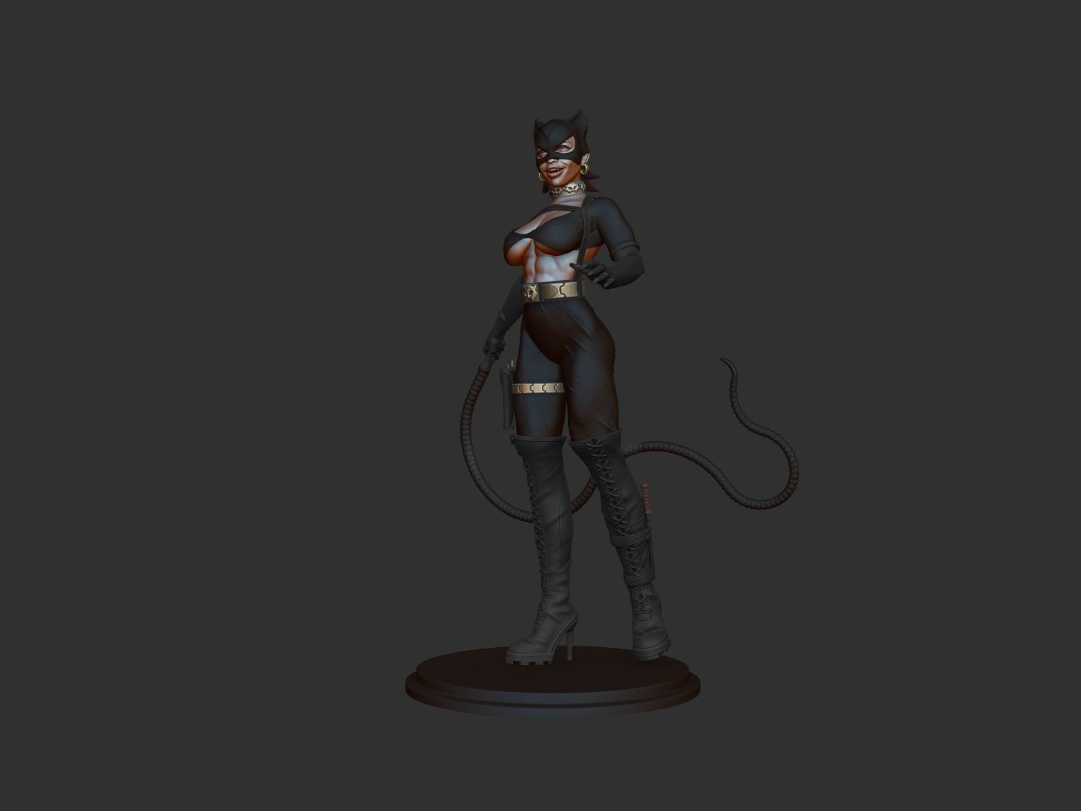 Catwoman 3D model 3D printable | CGTrader