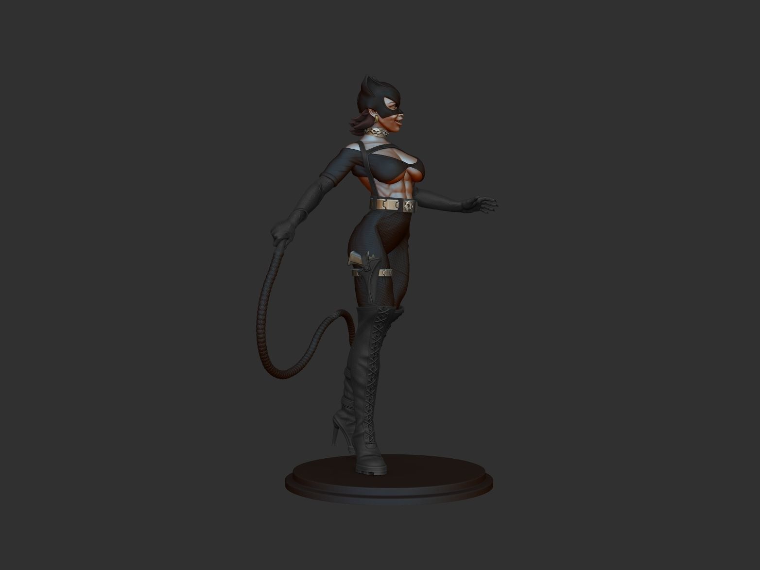 Catwoman 3D model 3D printable | CGTrader
