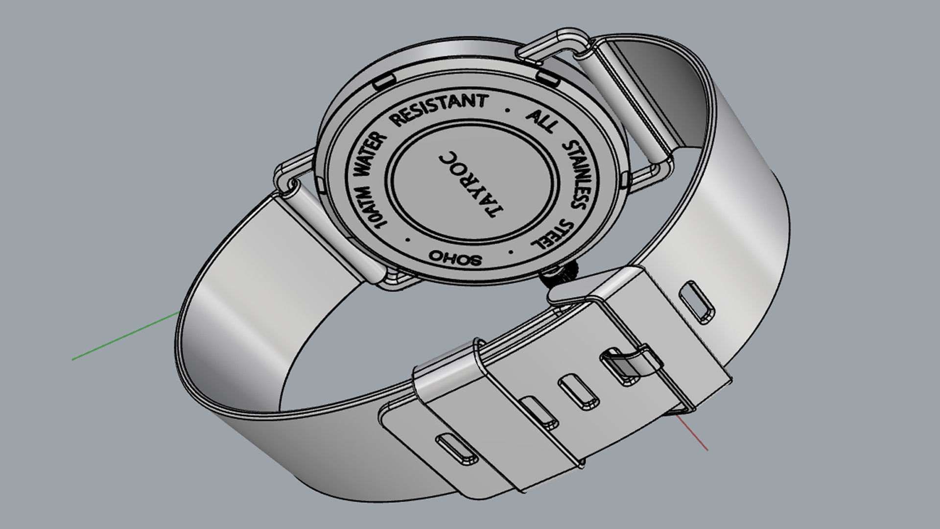 Watch Tayroc Soho 3D model_21