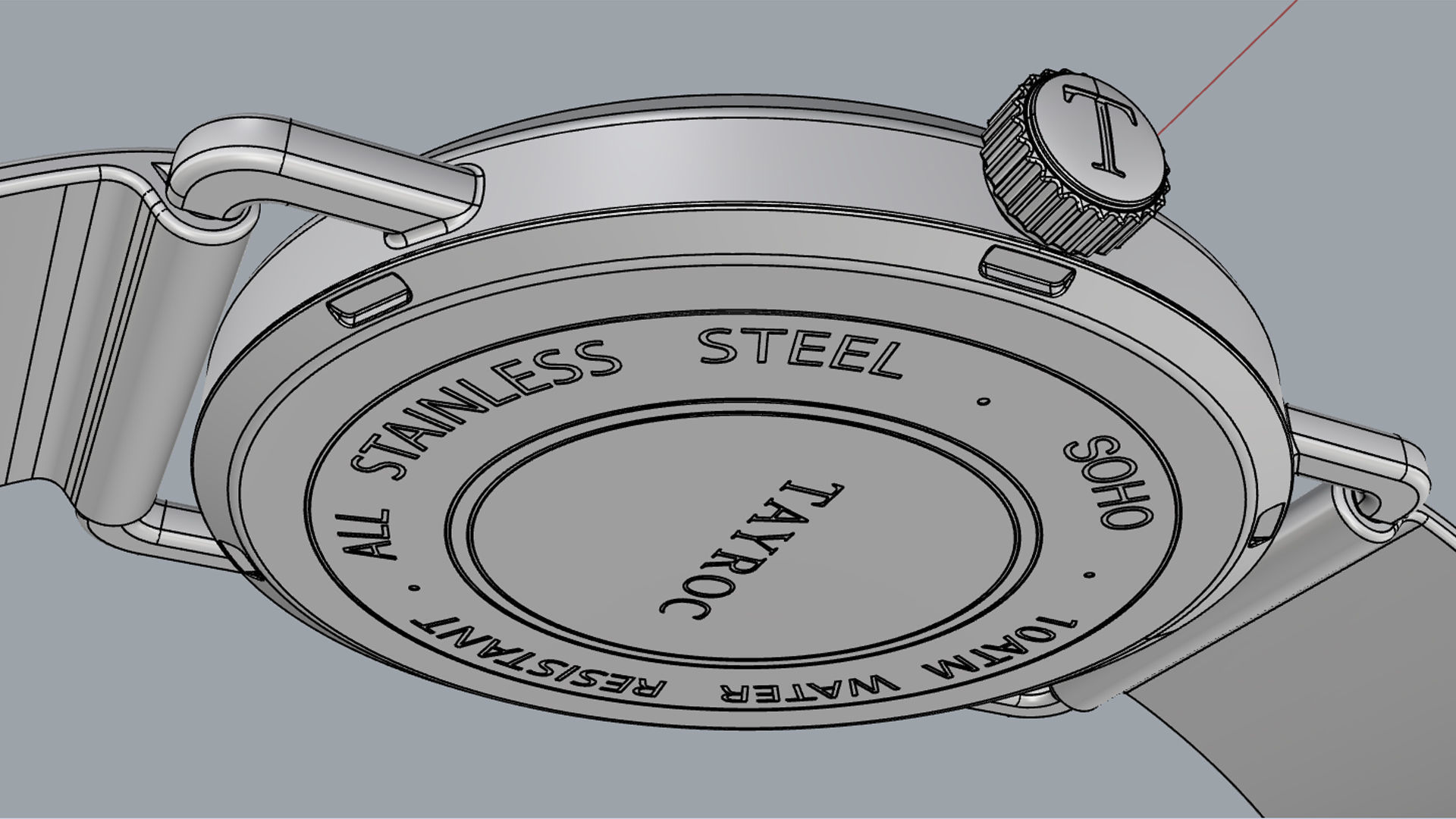 Watch Tayroc Soho 3D model_16