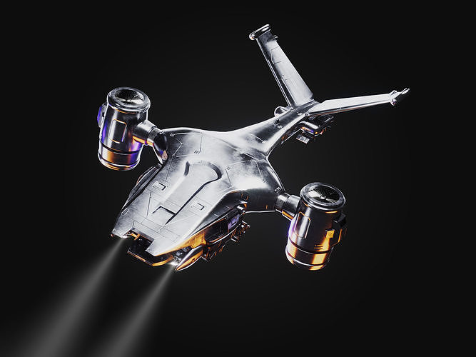 Terminator HK Aerial  3D model