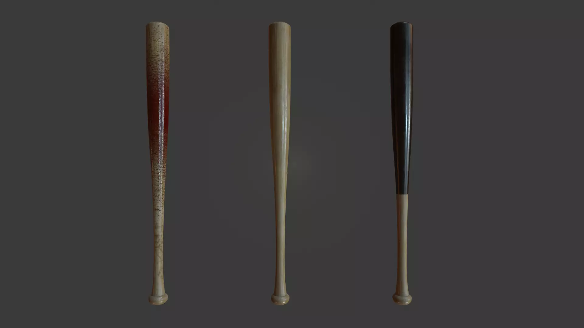 Baseball Bat Free low-poly 3D model