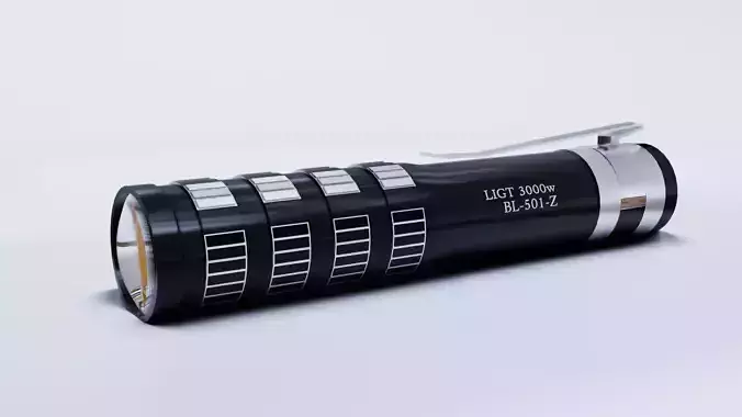 Lantern flashlight Free 3D model