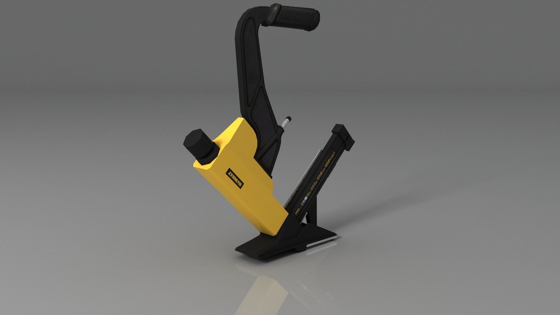 DEWALT Flooring Nailer DWFP12569 Low-poly 3D model_4