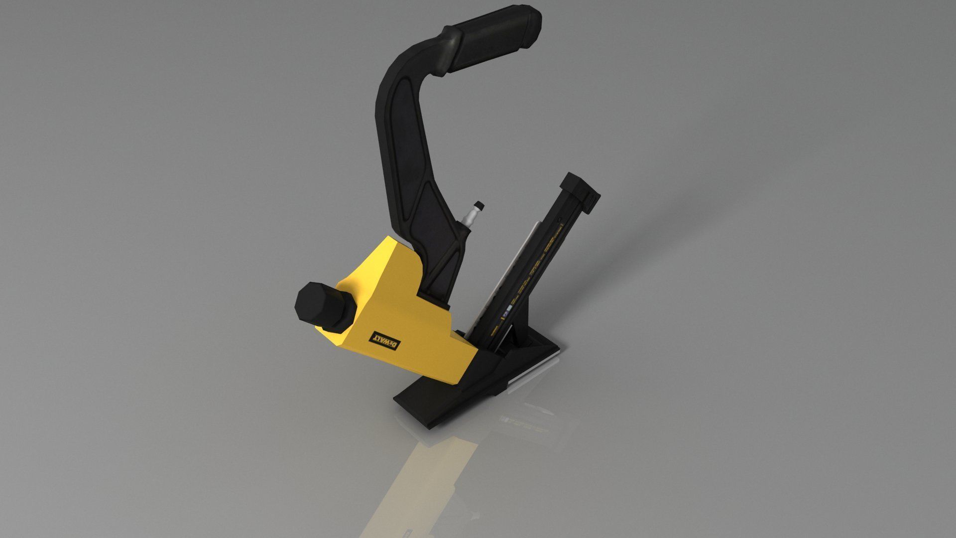 DEWALT Flooring Nailer DWFP12569 Low-poly 3D model_8