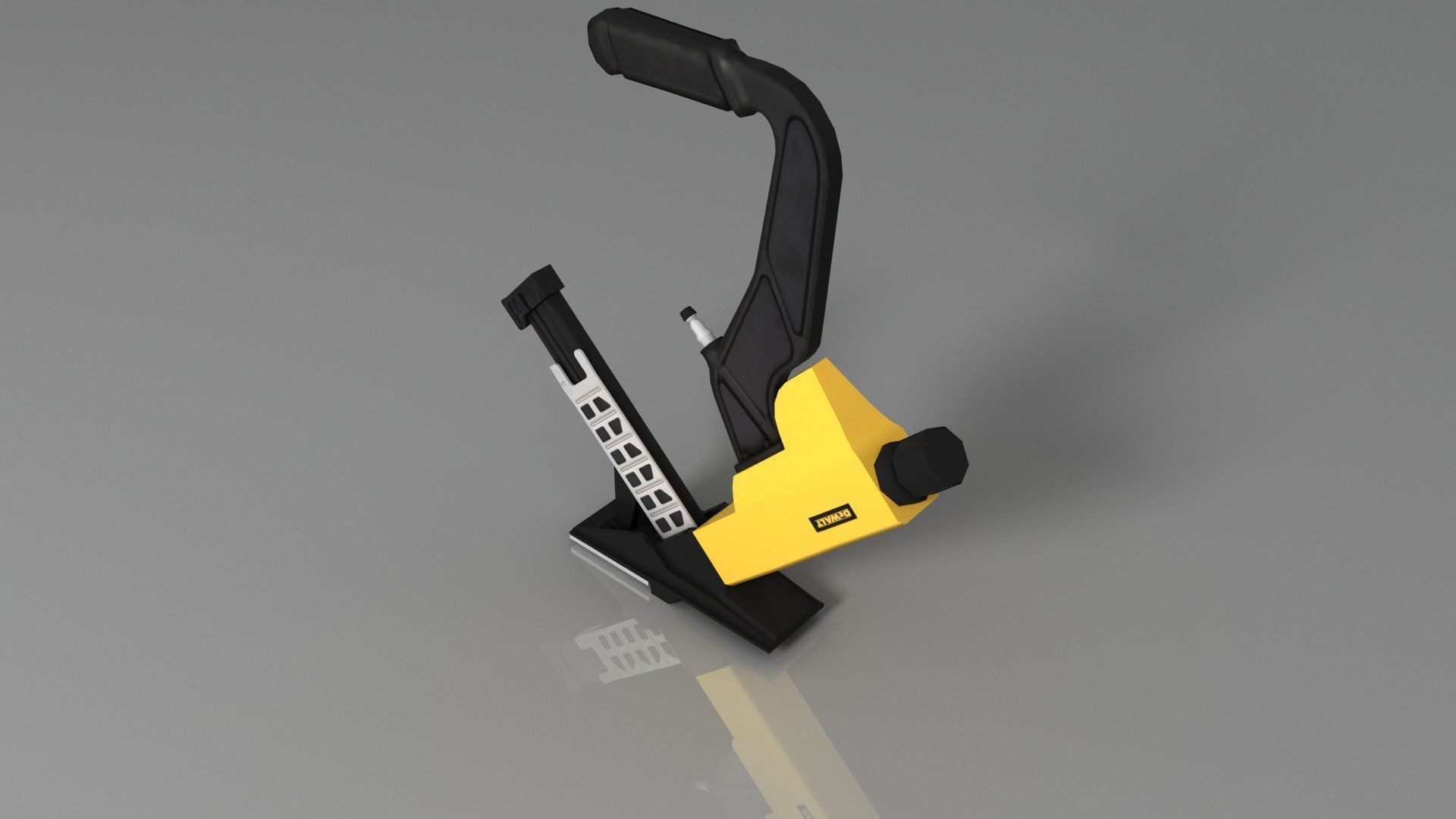 DEWALT Flooring Nailer DWFP12569 Low-poly 3D model_7
