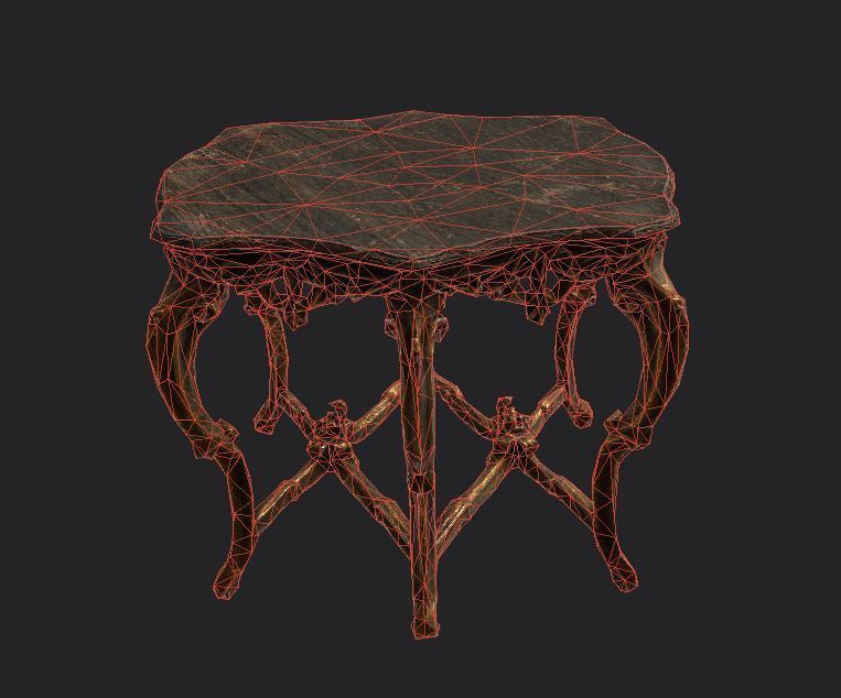 Sofa and furniture asset-prop gameready lowpoly PBR Low-poly 3D model_29