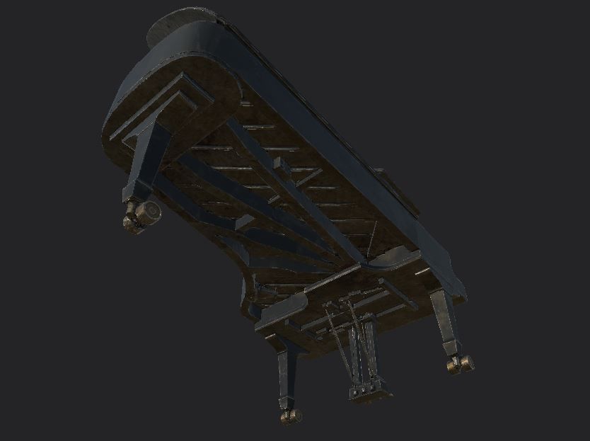 Sofa and furniture asset-prop gameready lowpoly PBR Low-poly 3D model_21