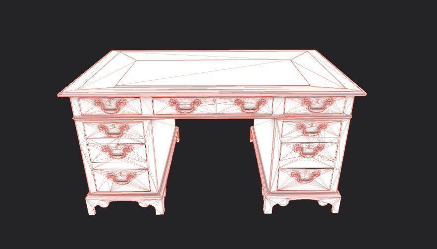 Sofa and furniture asset-prop gameready lowpoly PBR Low-poly 3D model_14