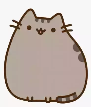 Pusheen Facebook Cat Cookie Cutter 3D print model