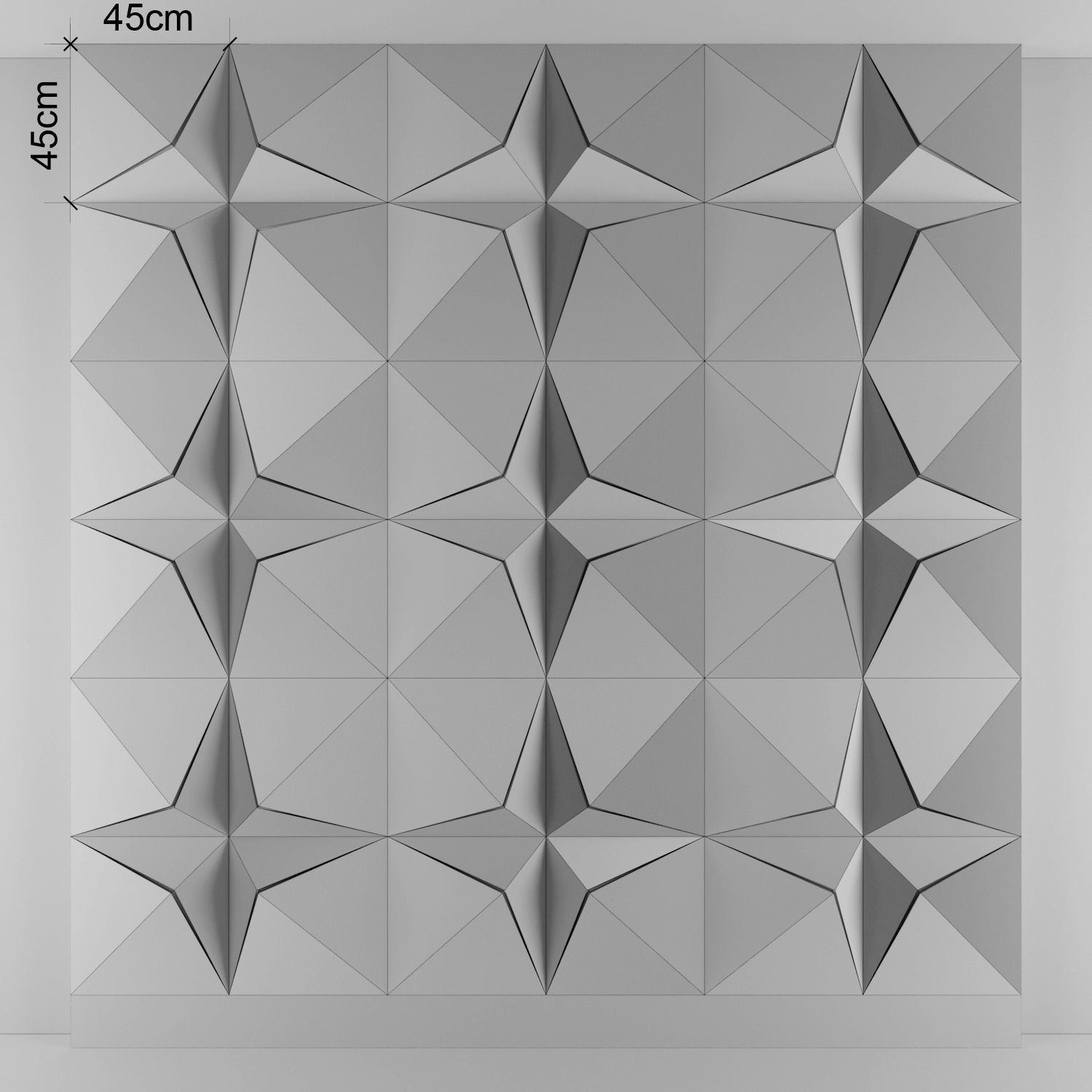 3d panel 02 3D model_4