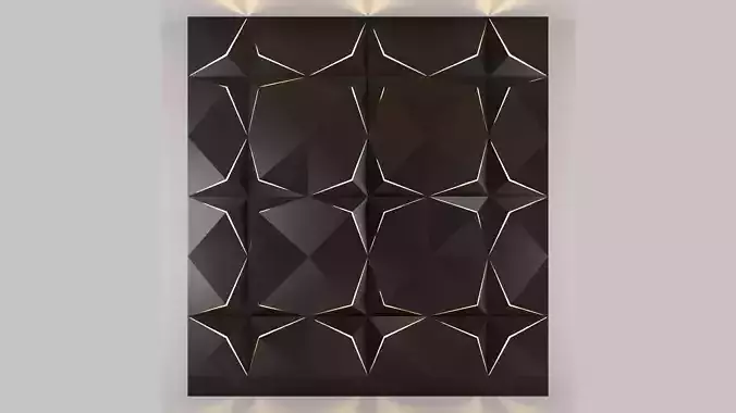 3d panel 02 3D model