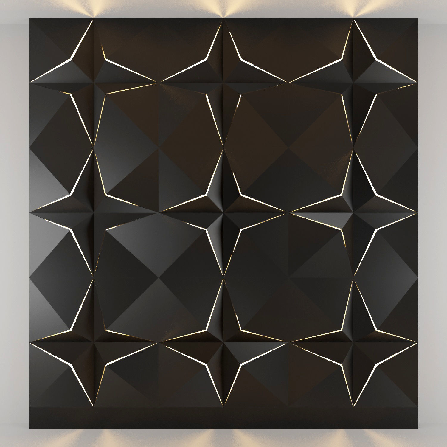 3d panel 02 3D model_2